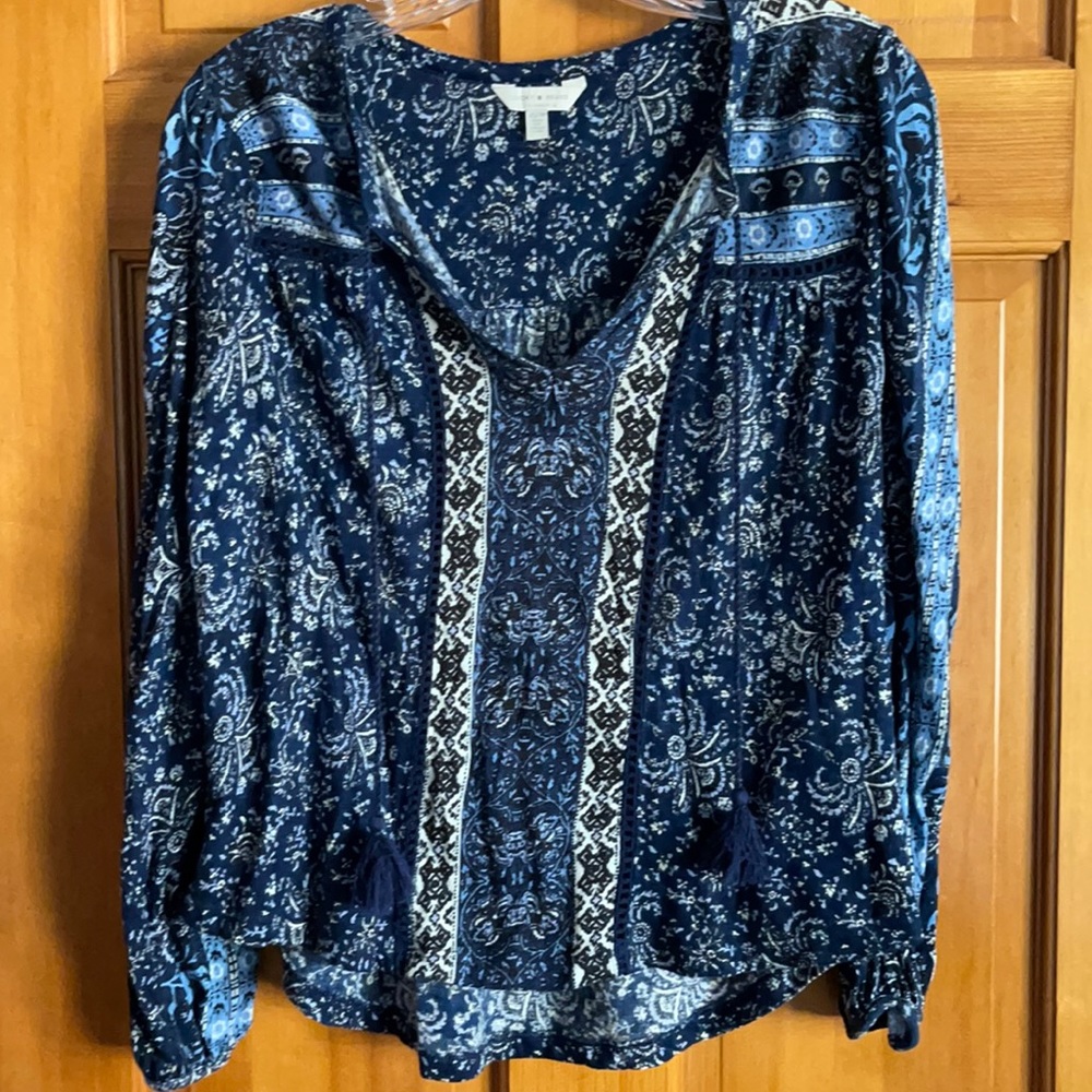 Lucky Brand Women’s Print Knit Top